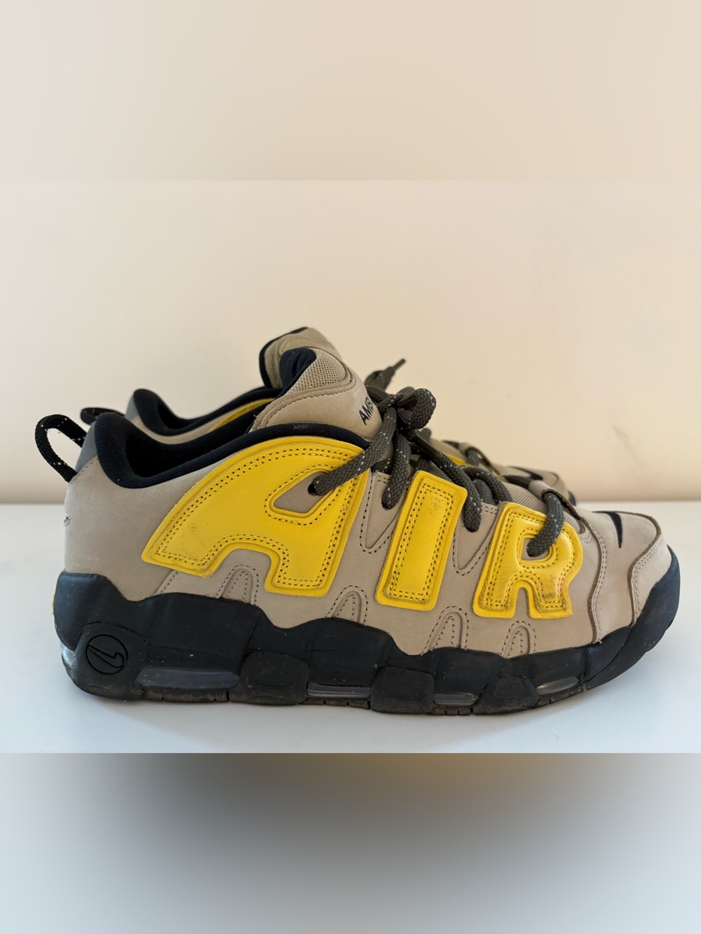 AMBUSH x Nike Air More Uptempo Low 'Limestone'